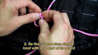 How To Tie A Fishermans Bend Knot Zipperpull By Vanquest