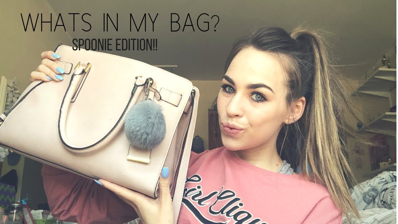 Whats in my bag? Spoonies edition