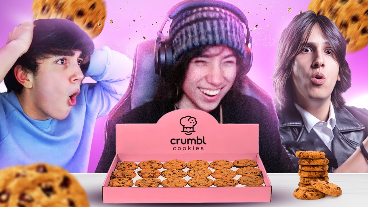 Probando las CRUMBL COOKIES Con Roier y Missa