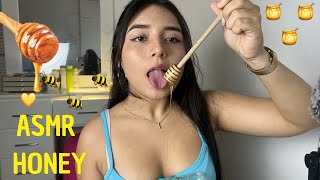 Comiendo MIEL asmr ♡