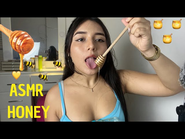 Comiendo MIEL asmr ♡