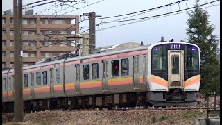 E129系B18編成 信越本線上り普通444M 新潟→長岡