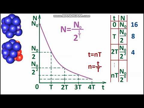 ЗАКОН РАДИОАКТИВНОГО РАСПАДА. ЗАДАЧИ.