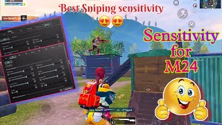 TDM sensitivity M24 😍 | m24 sensitivity in tdm | sniping sensitivity bgmi ✅ | tdm sensitivity by SERoO gaming 5,237 views 6 months ago 3 minutes, 10 seconds