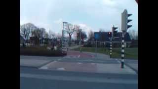 Bicycle and Bus priority. Assen, Netherlands