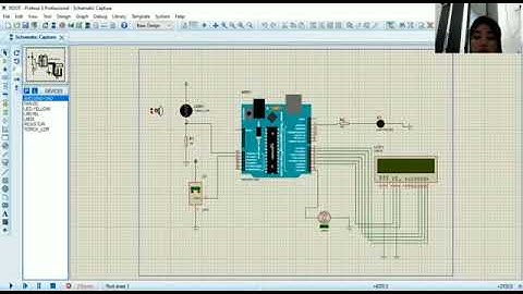 Simulasi Proteus 2 sensor