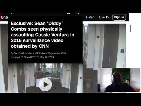 CNN Video of Diddy Beating Cassy: Jay Morrison Hustles Black America Then turns into a preacher