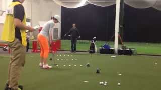 Anne Peterson - Initial Putting Assessment for Hack to Jack Golf Reality Show (Episode 1)