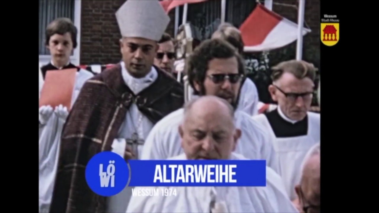 Wessum Altarweihe 1974