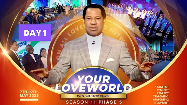 DAY 1: YOUR LOVEWORLD SPECIALS SEASON 11 PHASE 5 | MESSAGE (THE BLESSING OF ABRAHAM - PART 1)