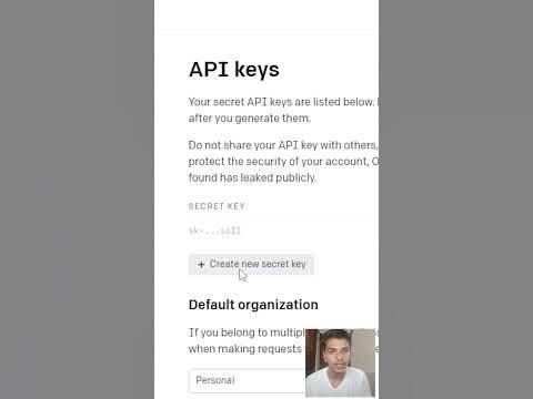 How to get OPEN AI API KEY - YouTube