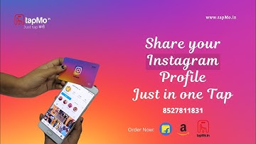 How does NFC Card work? TapMo Smart Business Card | Demo Video| NFC Card| Digital Card |