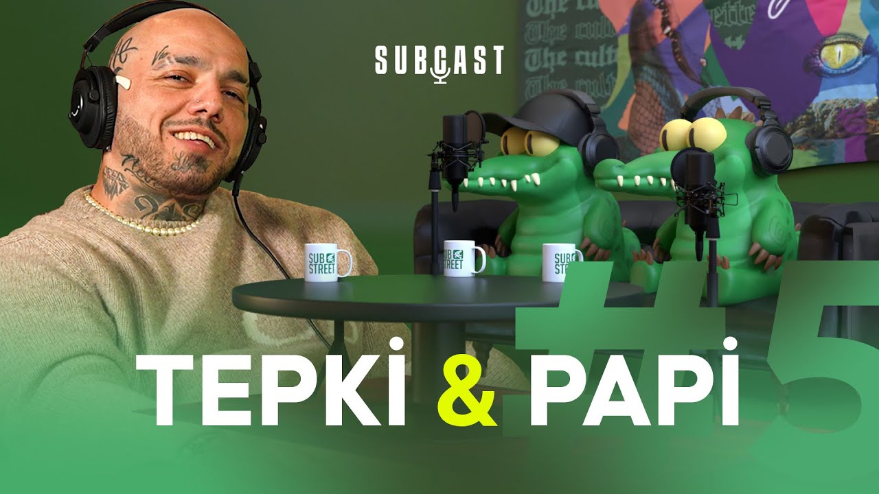 TEPKİ | Papi, Urbn, Mob Dönemi, Uzi ve Motive Hakkında, Sagopa Kajmer Hip-Hop mı? | SUBCAST #5