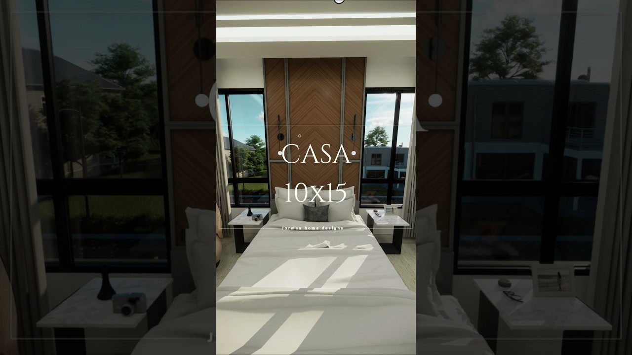 Dreamed Modern House Design ☝10x15m | 4B | 2 Storey P4 