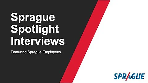 Sprague Spotlight Interview: Bobbie Orr
