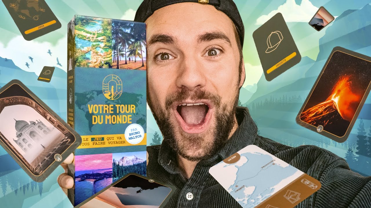 JE SORS UN JEU DE SOCIÉTÉ POUR LES VOYAGEURS !