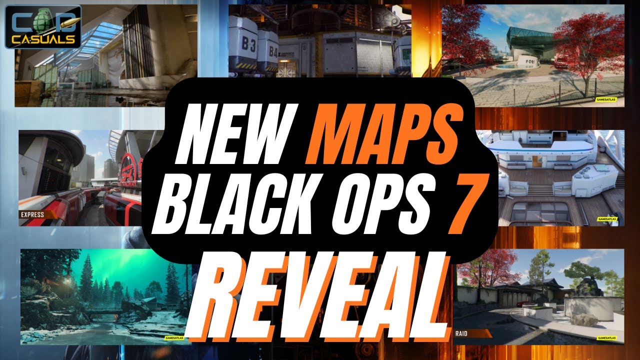 BLACK OPS 7 MULTIPLAYER MAPS REVEALED! + GAMBLING IN CALL OF DUTY | The ...