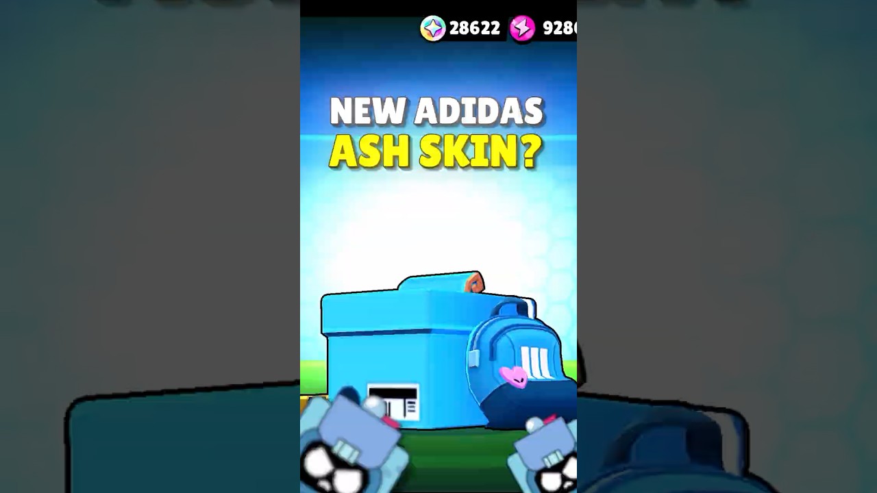 The SECRET Behind the Adidas Ash Skin Drop! 👟🗑️ #brawlstars