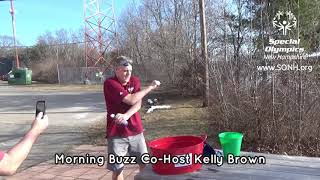 Kelly Brown does the Special Olympics VIRTUAL PENGUIN PLUNGE PAIL CHALLENGE!!