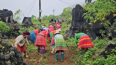 Mở tuyến Đường 04 trên Hoang Mạc Đá trưởng thôn Hài lòng lắm. Nguyễn Tất Thắng