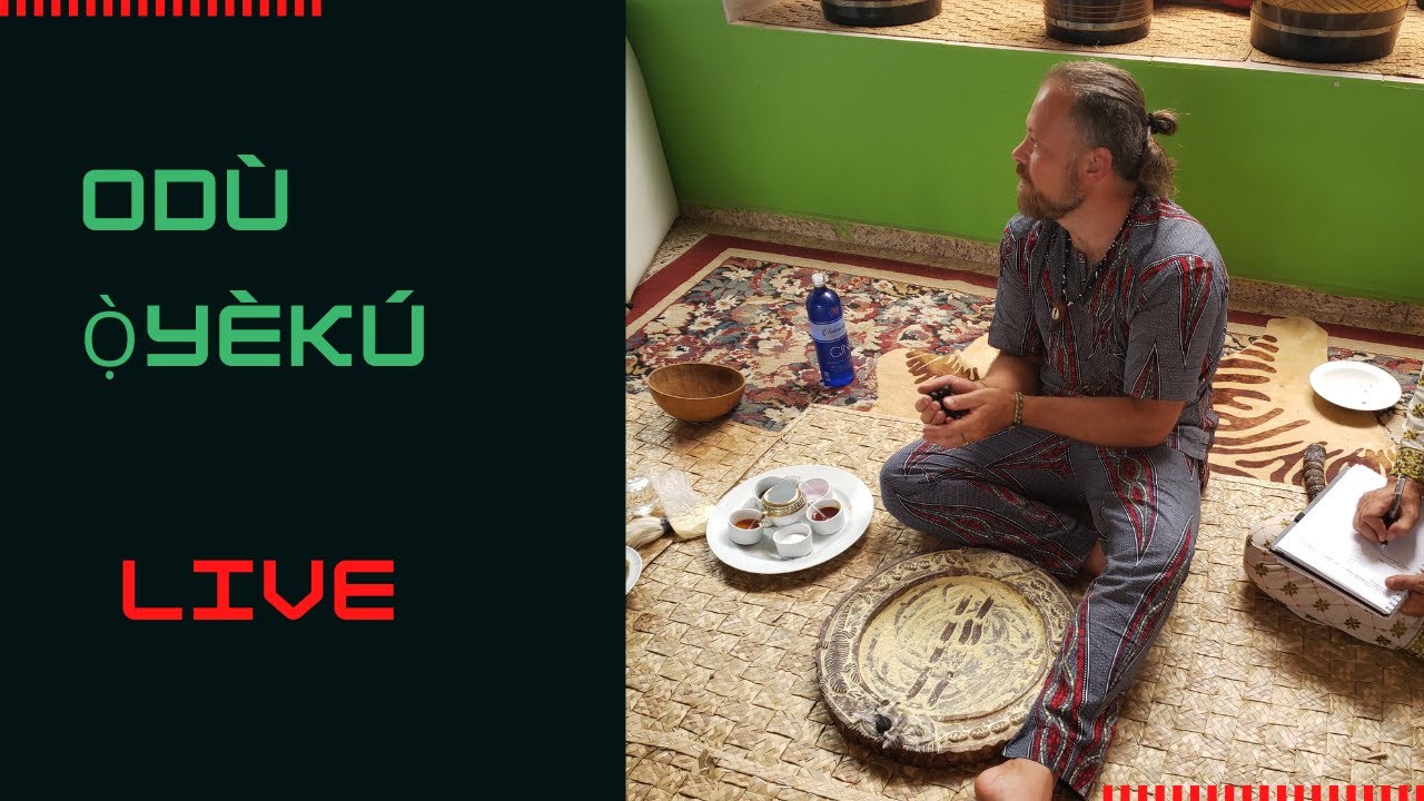 Live Odù Oyeku - Café com Bàbá