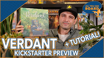 Verdant | Kickstarter PREVIEW + TUTORIAL | A First Look at What Makes it so SPECIAL!