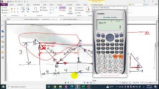 solving indeterminant truss with beam using consistent deformation method and virtual work