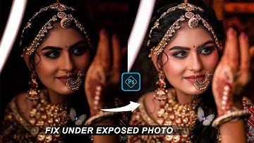 Photoshop Tutorial I How to Fix Under Exposed Photos in Photoshop + Presets