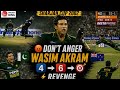 Angry Wasim Akram Ball by Ball Over v New Zealand | Hit for4️⃣ &amp; 6️⃣ Then Take Wicket | Sharjah 2002