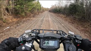 2023 Yamaha Grizzly 700 eps se Myra Rd Trails Part 2