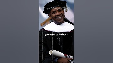 IF YOU WANNA CHANGE YOUR LIFE YOU NEED TO BE BUSY| Denzel Washington Podcast #motivation #change