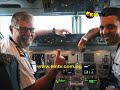 Air niugini father and son pilots fly for the first time together