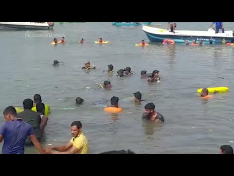 Ferry capsizes in Sri Lanka