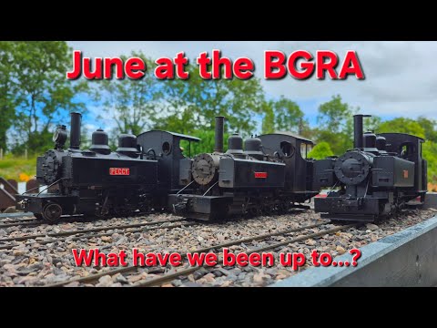 June at the Butterley Garden Railway Loco Olympics, GVLR open evening and much more 