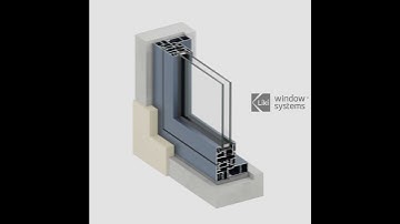 Window installation video #liki thermal break series profiles system #