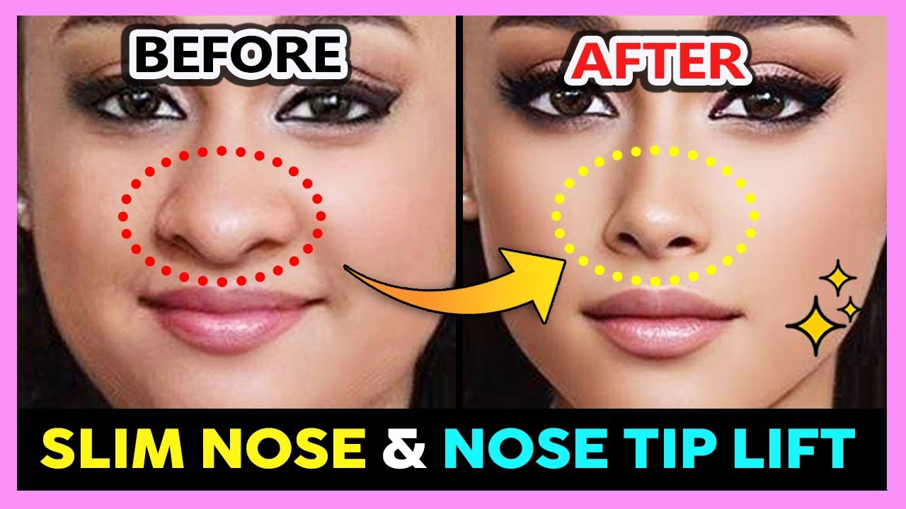 ✨ GET NOSE SMALLER, SLIM DOWN FAT NOSE & NOSE TIP, NOSE TIP LIFT