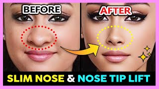 ✨ GET NOSE SMALLER, SLIM DOWN FAT NOSE & NOSE TIP, NOSE TIP LIFT | KOREA NOSE SHAPING MASSAGE