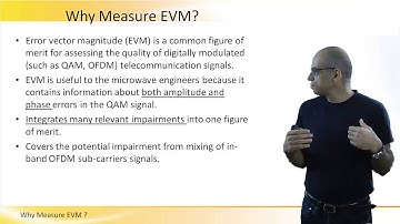 Why Measure EVM - Error Vector Magnitude