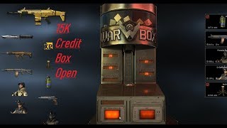 Warface 15K Credit Box Open(Gold ExarH, CCR COB And Random)