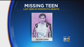 LAPD Hopes Public Can Help Them Find Missing Teen
