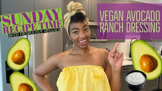 Vegan Avocado Ranch Dressing