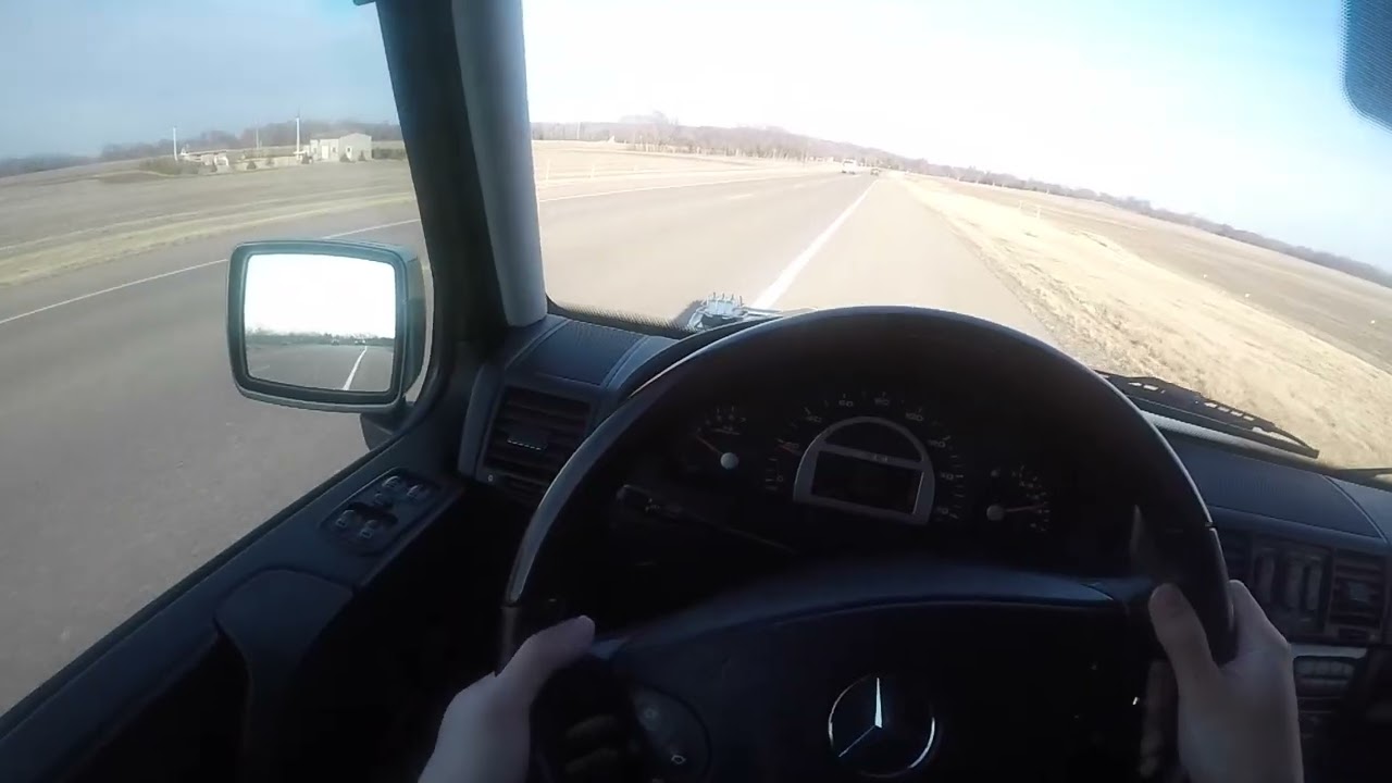 2005 Mercedes G55 POV Driving