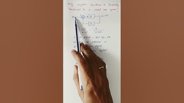 Why negative feedback is preferred in a closed loop system?