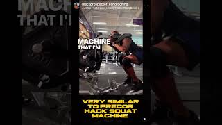 Precor Squat Machine - Plate Loaded
