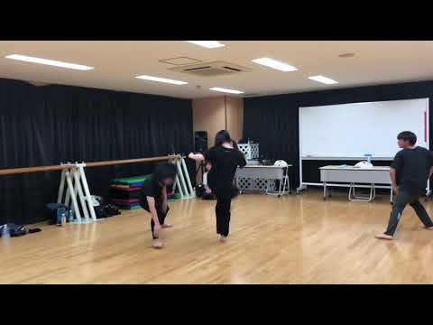 俳優　アクション　舞台　専門学校　「アクション稽古　その壱」