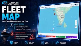 Fleet Map View | Live Vessel Positions Across