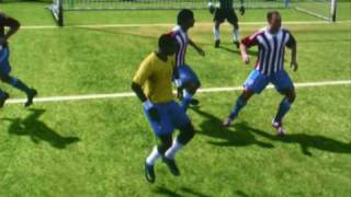 Fifa 09 - Robinho backheel flick goal
