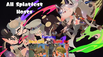 All Hosts of the Splatfest- 2015-2024