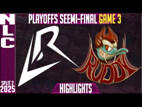 LR vs RS Highlights Game 3 | Semi-Finals NLC Playoffs Split 2 2025 Los Ratones vs The Ruddy Sack G3