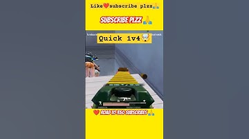 QUICK 1V4 🤯#shorts #pubgmobile #viral #bgmi #shorts #shortsfeed #pubg